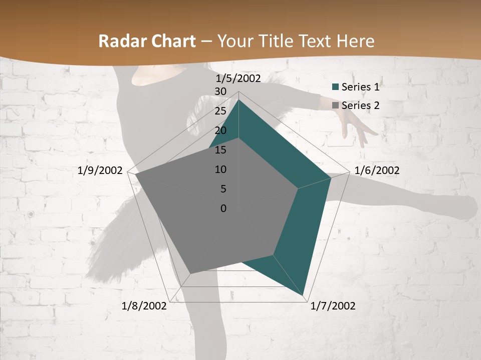 Posing Beauty Skill PowerPoint Template
