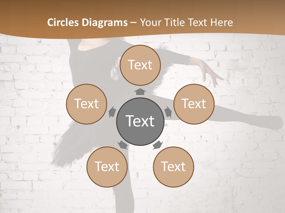 Posing Beauty Skill PowerPoint Template