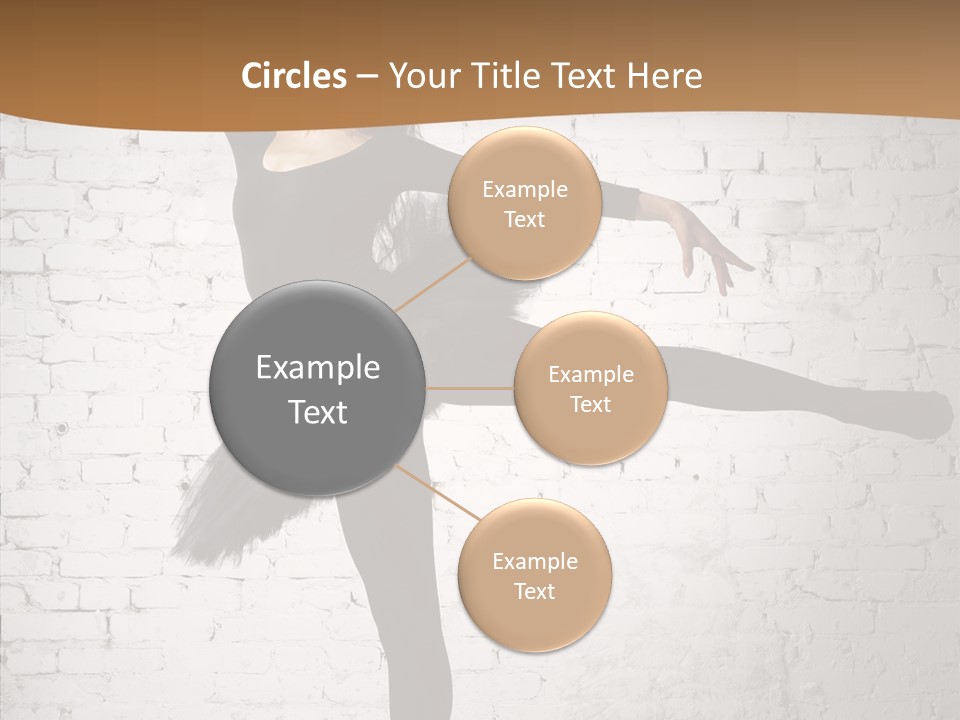 Posing Beauty Skill PowerPoint Template