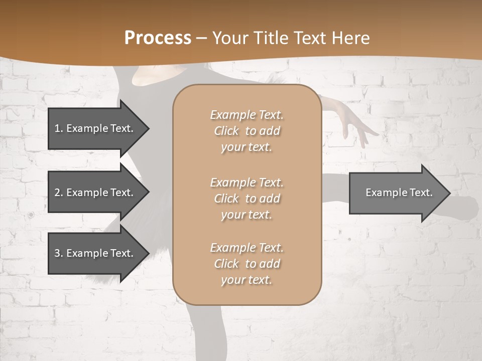 Posing Beauty Skill PowerPoint Template