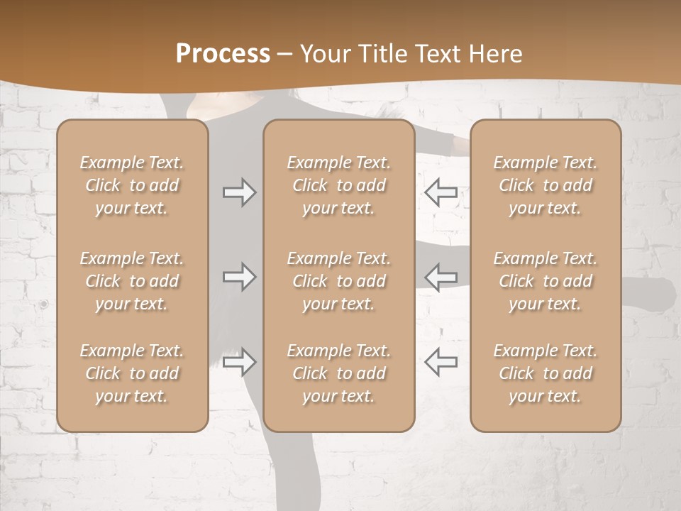 Posing Beauty Skill PowerPoint Template