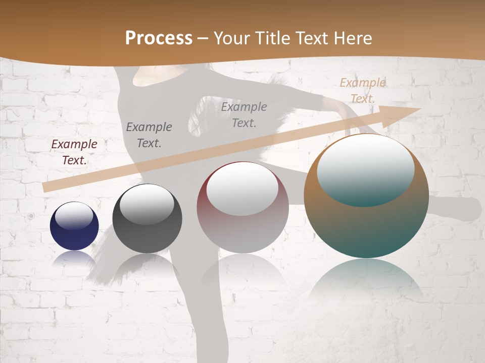 Posing Beauty Skill PowerPoint Template