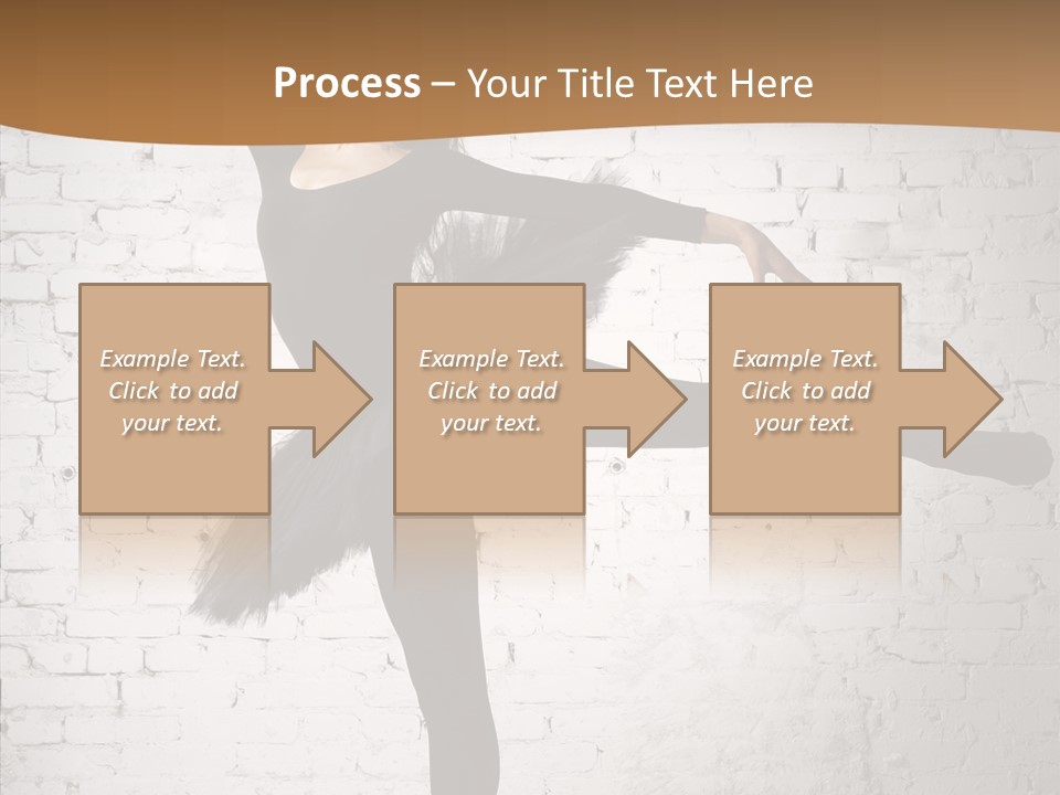 Posing Beauty Skill PowerPoint Template