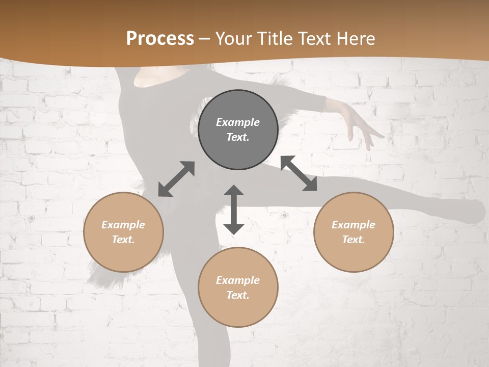 Posing Beauty Skill PowerPoint Template