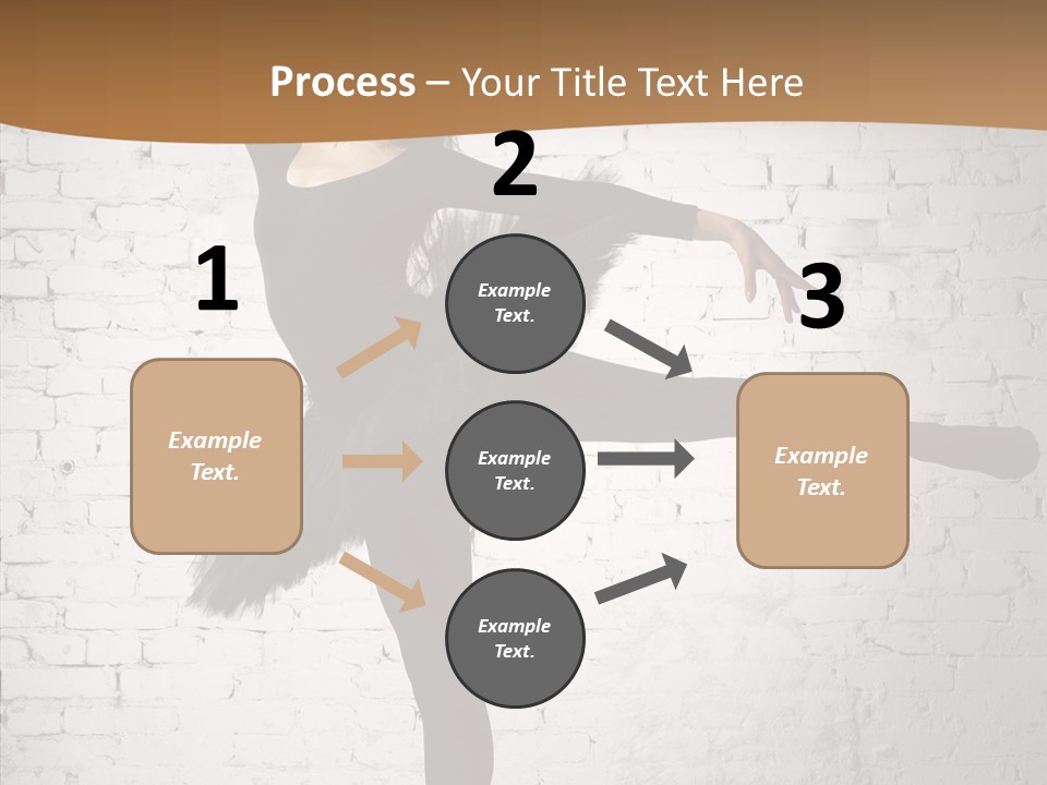 Posing Beauty Skill PowerPoint Template