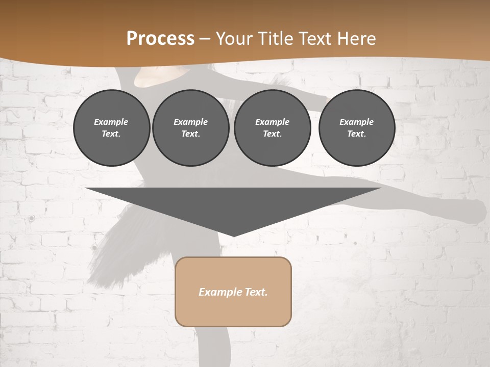 Posing Beauty Skill PowerPoint Template