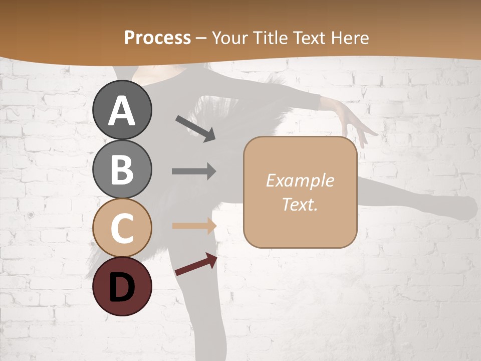 Posing Beauty Skill PowerPoint Template