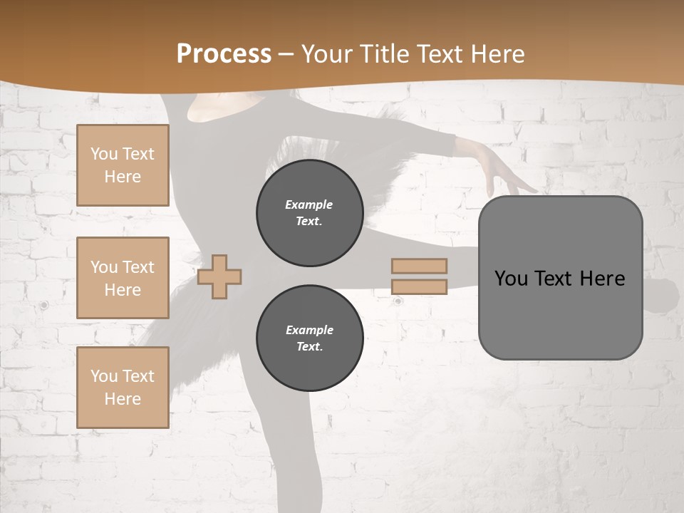 Posing Beauty Skill PowerPoint Template