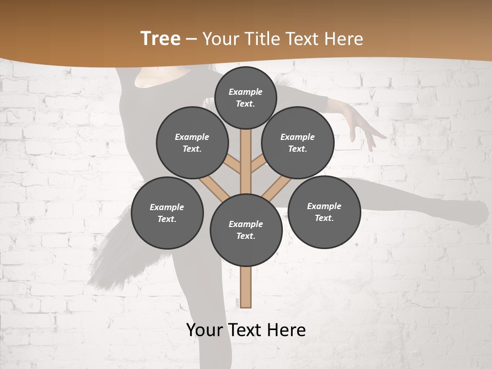 Posing Beauty Skill PowerPoint Template