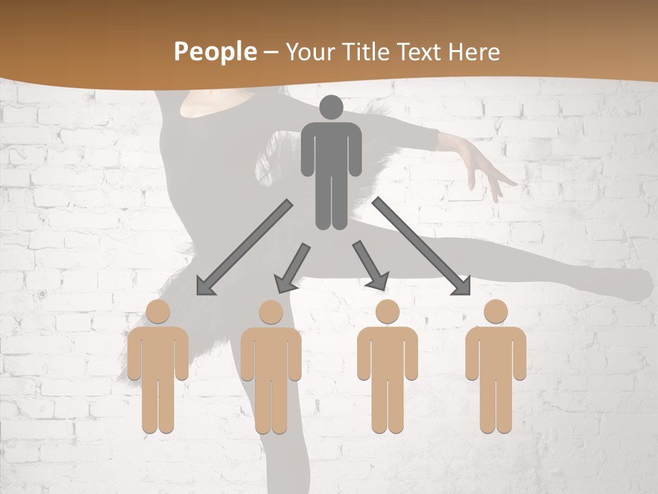 Posing Beauty Skill PowerPoint Template