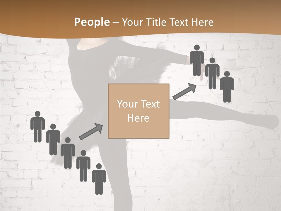 Posing Beauty Skill PowerPoint Template