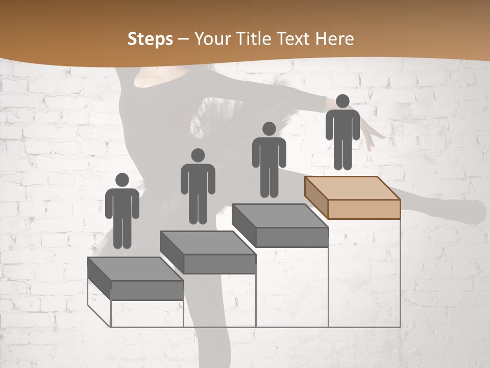 Posing Beauty Skill PowerPoint Template