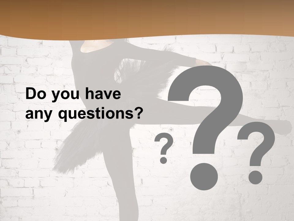 Posing Beauty Skill PowerPoint Template