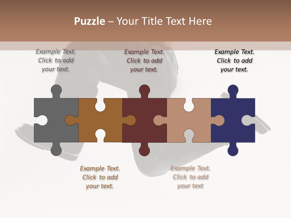 Teen Gymnastics Stand PowerPoint Template