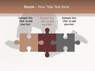 Teen Gymnastics Stand PowerPoint Template