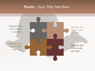Teen Gymnastics Stand PowerPoint Template