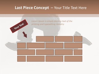 Teen Gymnastics Stand PowerPoint Template