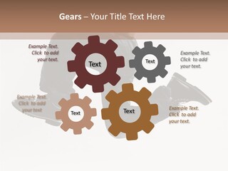 Teen Gymnastics Stand PowerPoint Template