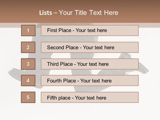 Teen Gymnastics Stand PowerPoint Template