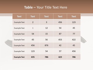 Teen Gymnastics Stand PowerPoint Template