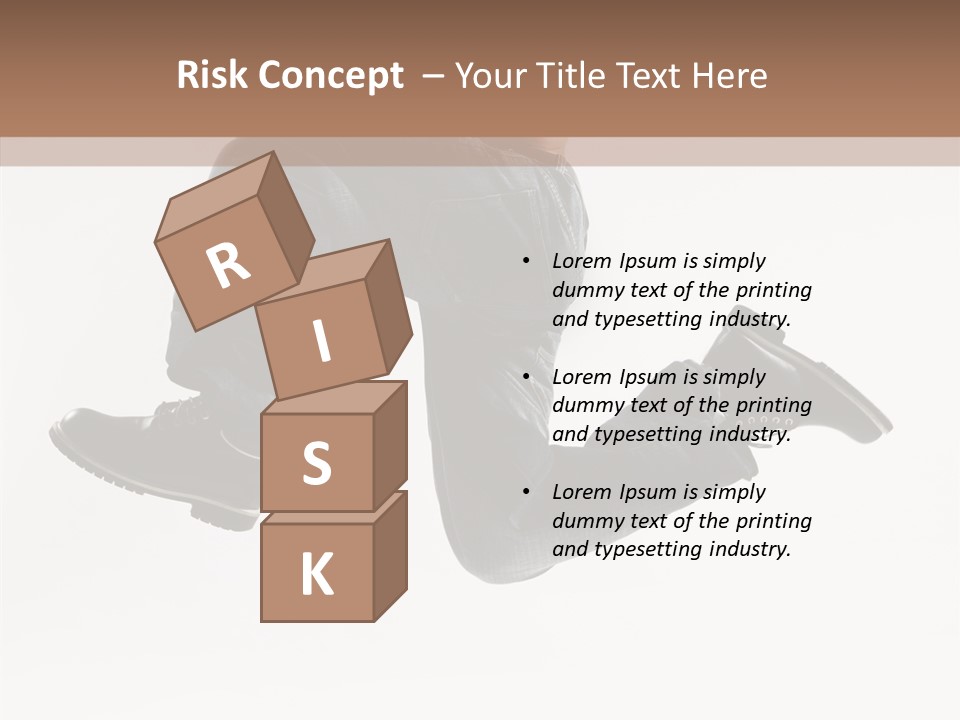 Teen Gymnastics Stand PowerPoint Template