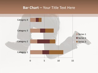 Teen Gymnastics Stand PowerPoint Template