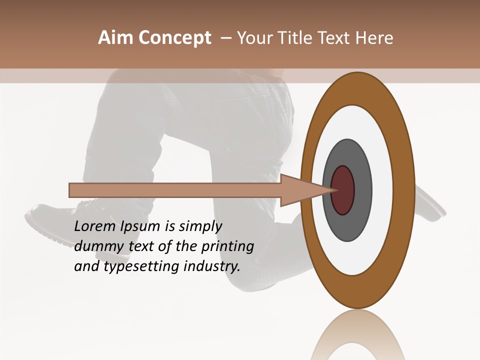 Teen Gymnastics Stand PowerPoint Template