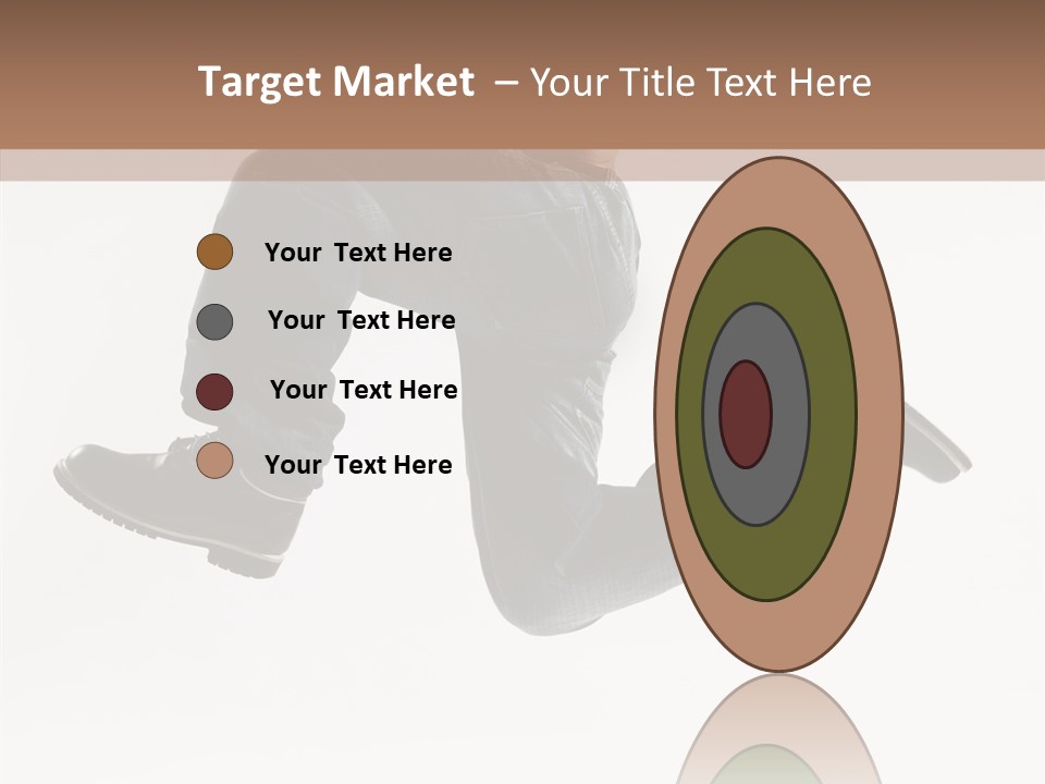 Teen Gymnastics Stand PowerPoint Template