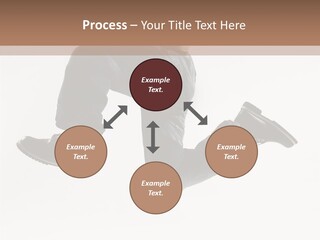 Teen Gymnastics Stand PowerPoint Template