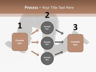 Teen Gymnastics Stand PowerPoint Template