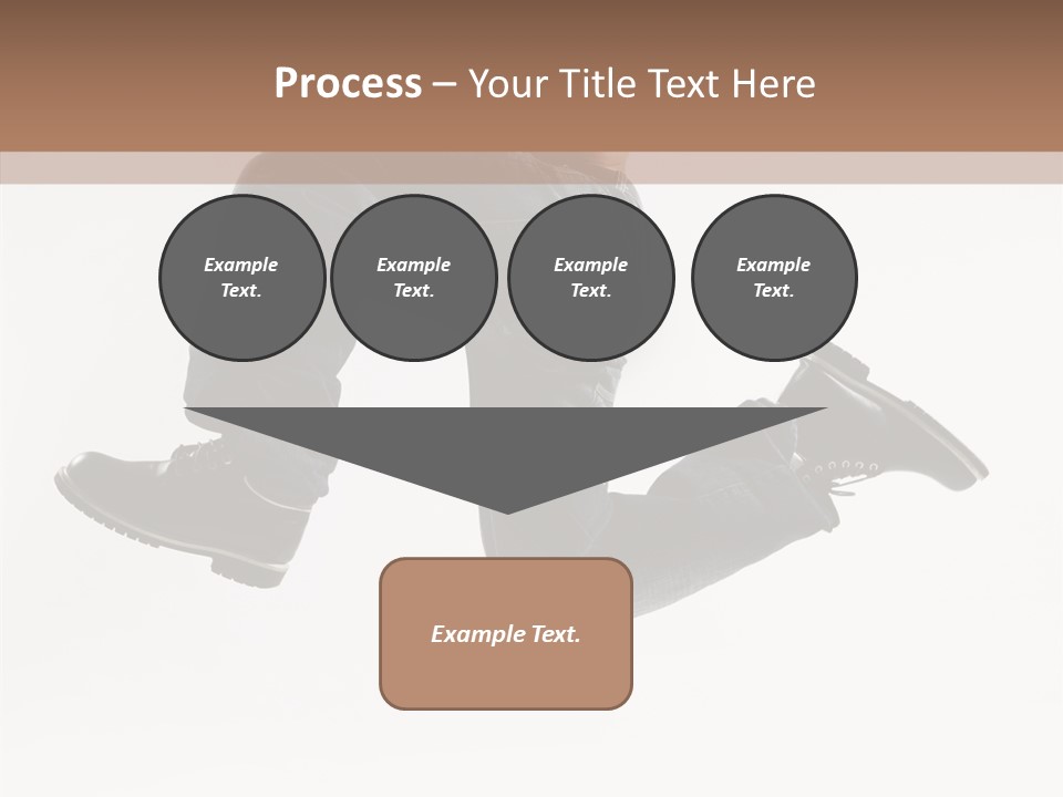 Teen Gymnastics Stand PowerPoint Template
