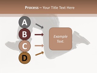 Teen Gymnastics Stand PowerPoint Template