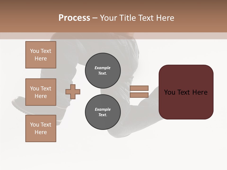 Teen Gymnastics Stand PowerPoint Template