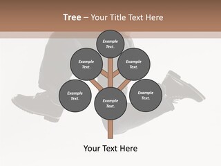 Teen Gymnastics Stand PowerPoint Template