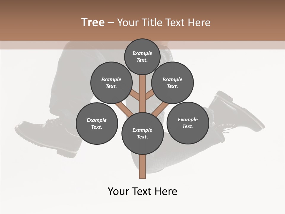 Teen Gymnastics Stand PowerPoint Template
