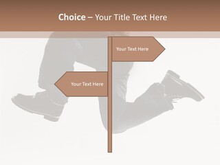Teen Gymnastics Stand PowerPoint Template