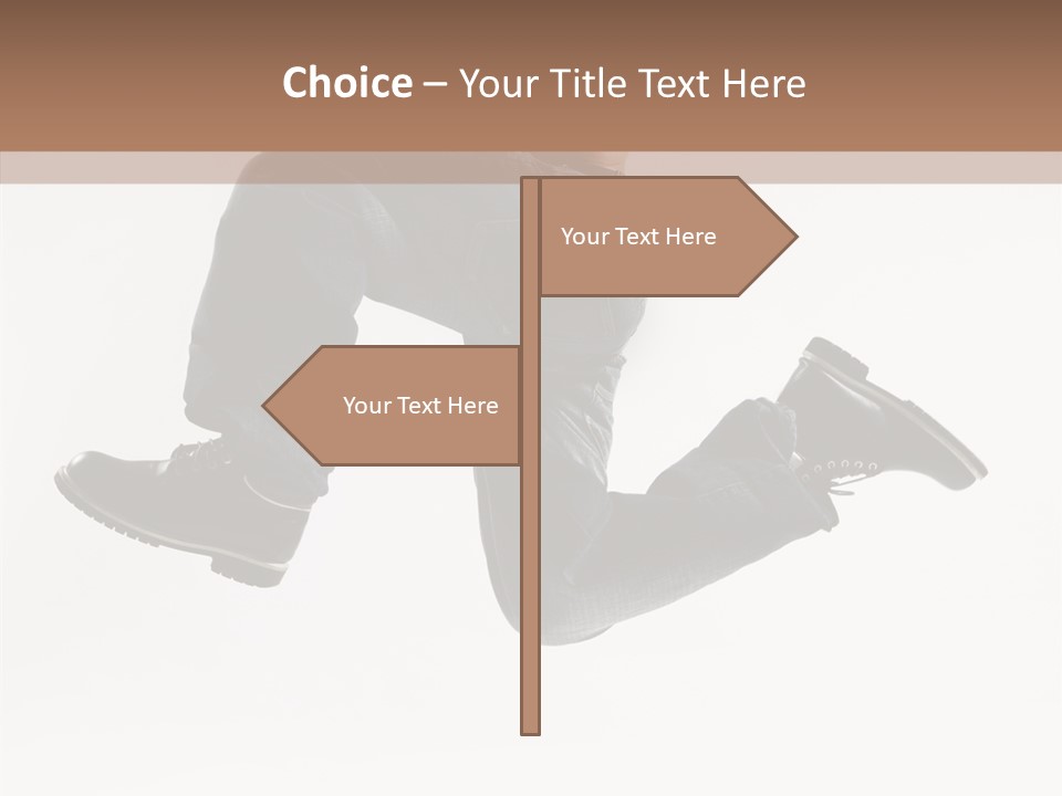 Teen Gymnastics Stand PowerPoint Template
