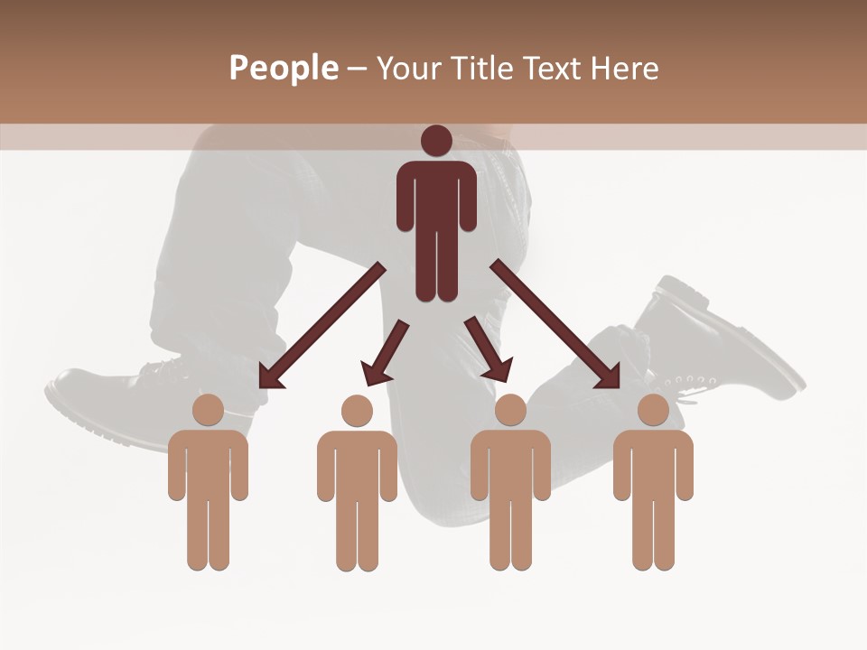 Teen Gymnastics Stand PowerPoint Template