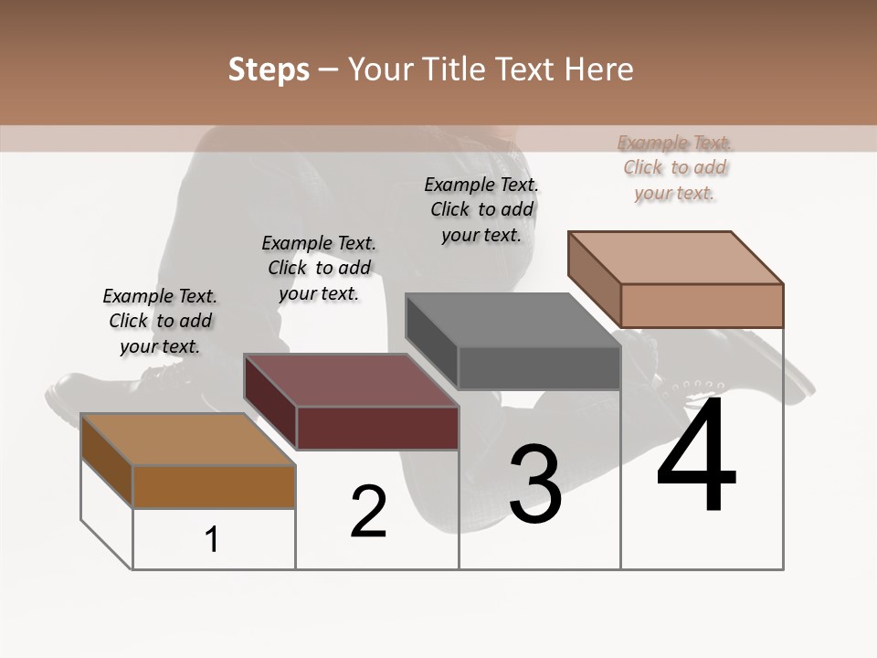Teen Gymnastics Stand PowerPoint Template