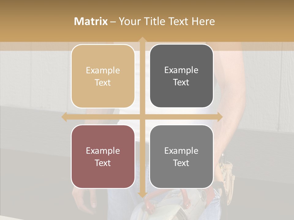 Adult Saw Builder PowerPoint Template