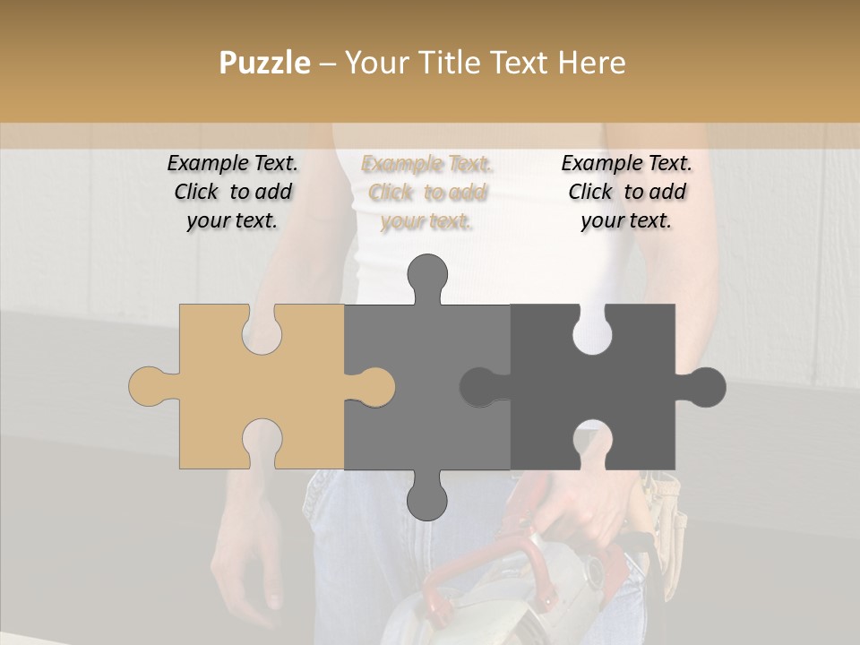 Adult Saw Builder PowerPoint Template