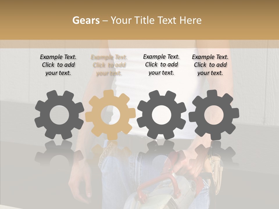 Adult Saw Builder PowerPoint Template