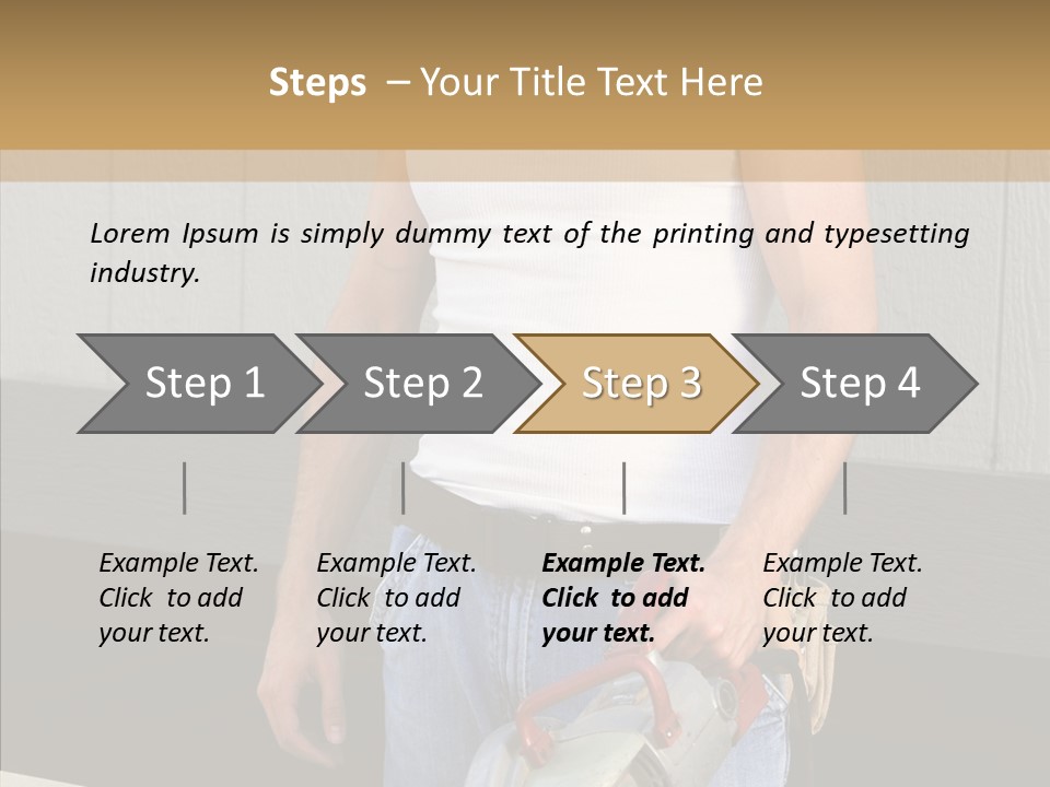 Adult Saw Builder PowerPoint Template