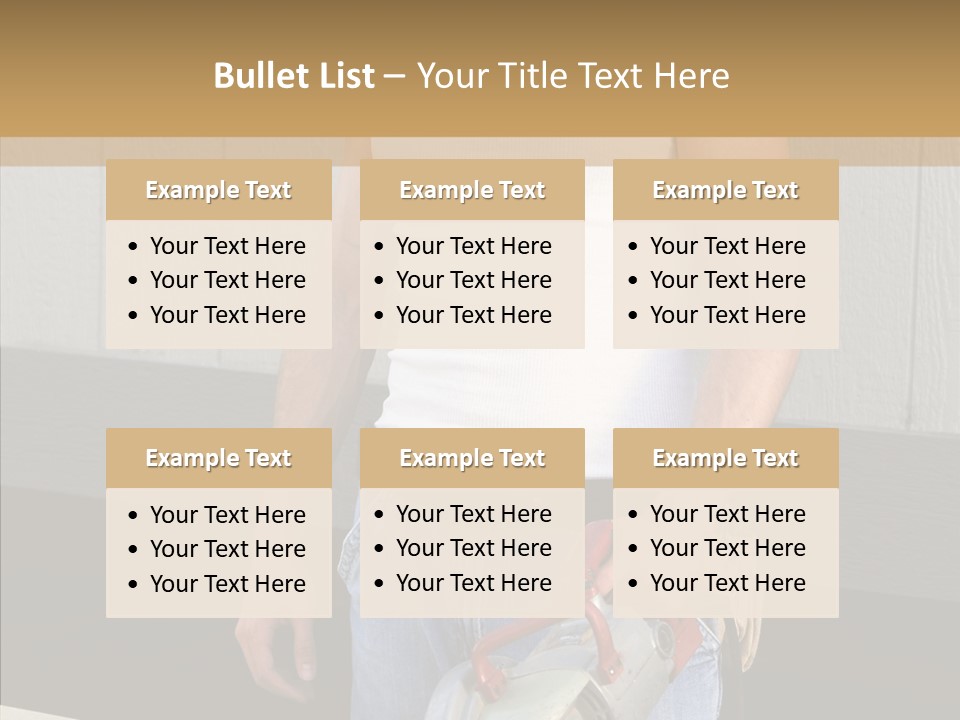 Adult Saw Builder PowerPoint Template
