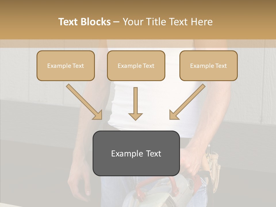 Adult Saw Builder PowerPoint Template