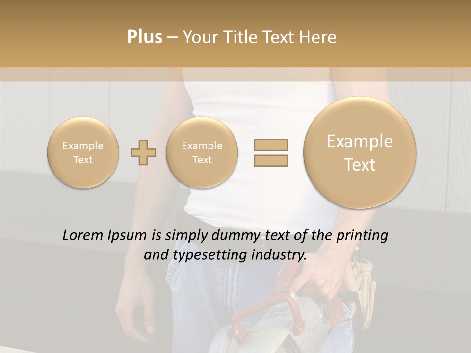 Adult Saw Builder PowerPoint Template