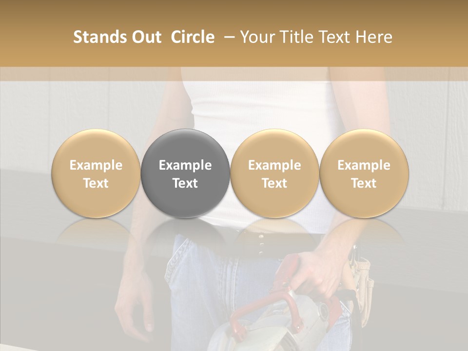 Adult Saw Builder PowerPoint Template