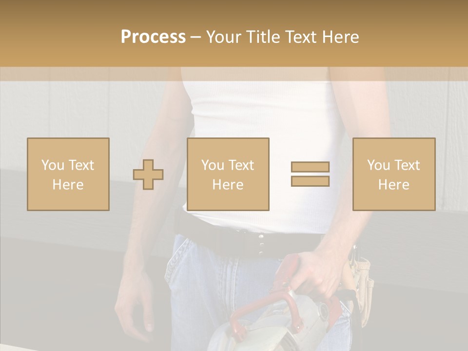 Adult Saw Builder PowerPoint Template