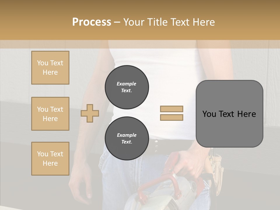 Adult Saw Builder PowerPoint Template