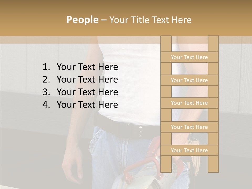 Adult Saw Builder PowerPoint Template